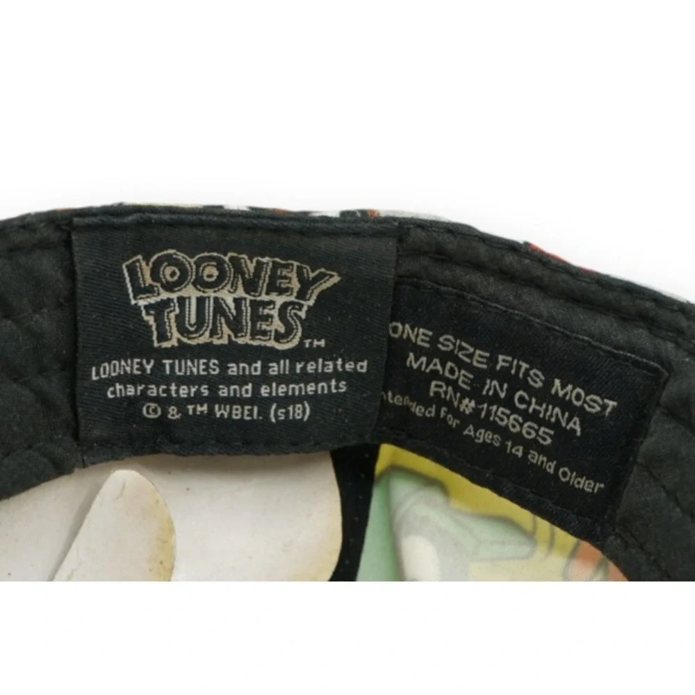 Looney Tunes Bugs Bunny Cap Hat Porky Pig Marvin Donald Duck Snapback One‎ Size